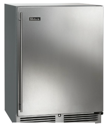 Perlick undercounter refrigerator.